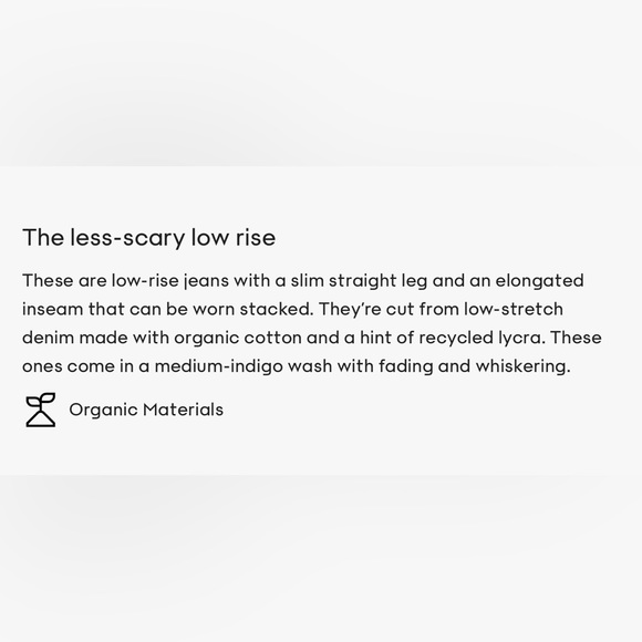 NWT AGOLDE Lyle Low Rise Slim Jean in Hour Organic Cotton - Picture 10 of 10